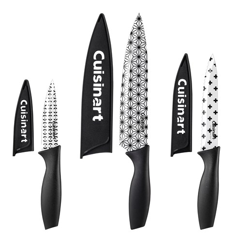 6pc Printed Color Knife Set - Geometric - enjoycookingg-Kitchen ...